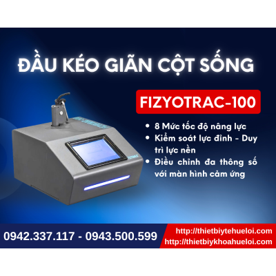 Máy kéo giãn cột sống lưng và cột sống cổ cao cấp Máy kéo giãn cột sống lưng và cột sống cổ cao cấp