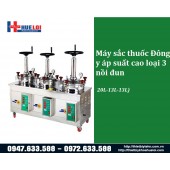 Máy sắc thuốc bắc áp suất cao loại 3 nồi đun