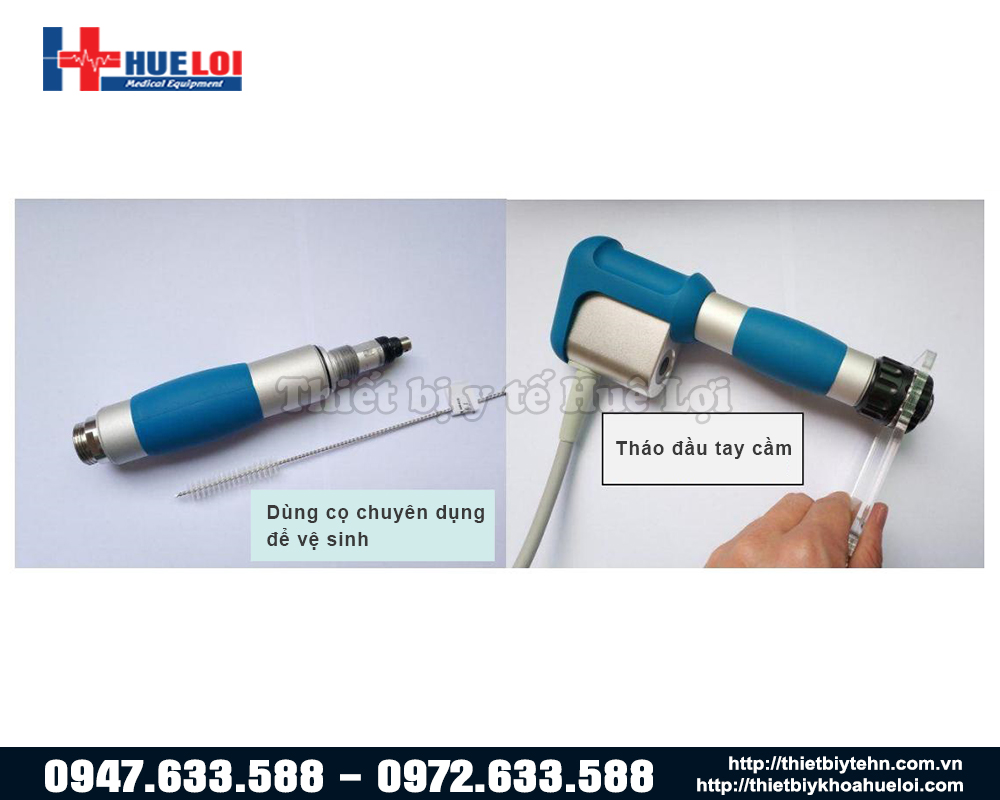 Vệ sinh m&aacute;y s&oacute;ng xung k&iacute;ch